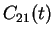 $\displaystyle C_{21}(t)$