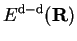 $\displaystyle E^{\rm d-d}({\bf R})$