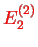 \bgroup\color{col1}$ E_2^{(2)}$\egroup