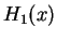 $\displaystyle H_1(x)$