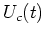 $\displaystyle U_c(t)$