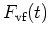 $\displaystyle F_{\text{vf}}(t)$