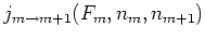 $ j_{m\to m+1}(F_m, n_m, n_{m+1})$